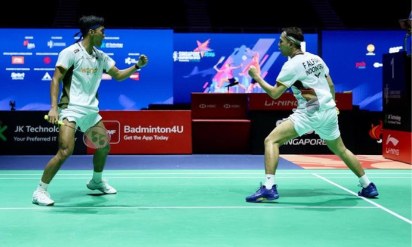 Fajar/Fikri Melaju ke Final Singapore Open 2026, Hadapi Wakil India dalam Perebutan Gelar Juara