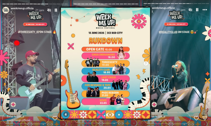 WEEK ME UP! Fest Vol. 2 di ICE BSD City