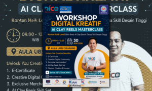 Workshop AI Clay Reels Masterclass di UBSI Kampus Cikarang