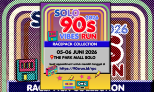 Solo 90's Run Festival di The Park Mall Solo