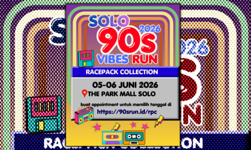 Solo 90's Run Festival di The Park Mall Solo