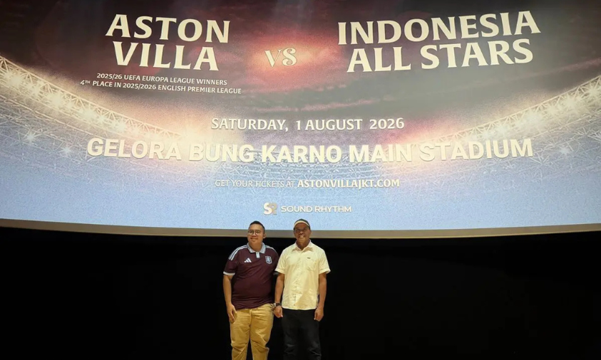 Aston Villa Tantang Indonesia All Stars di GBK pada 1 Agustus 2026