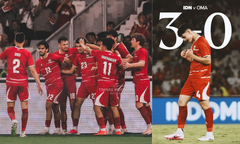 Timnas Indonesia Kalahkan Oman 3-0, Ranking FIFA Garuda Melonjak Dekati 100 Besar Dunia