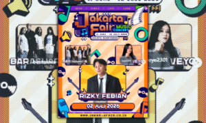 Rizky Febian, Barasuara, dan Veyo di Jakarta Fair 2026
