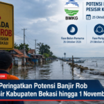 BMKG Peringatkan Potensi Banjir Rob di Pesisir Kabupaten Bekasi hingga 1 November 2026