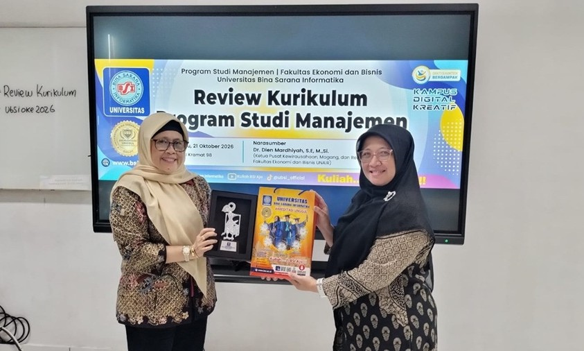 Prodi Manajemen UBSI Review Kurikulum, Siapkan Lulusan Hadapi Dunia Kerja