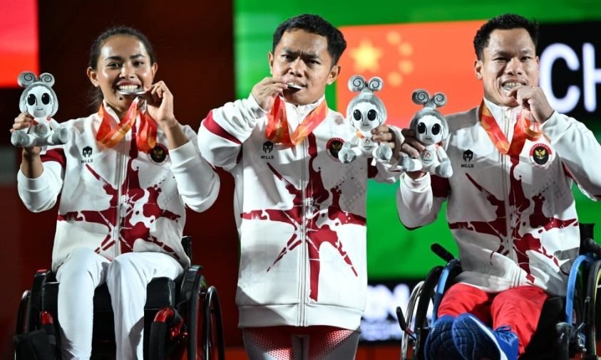 Indonesia Raih Perak Usai Duel Sengit Melawan Irak di Asian Para Games 2026